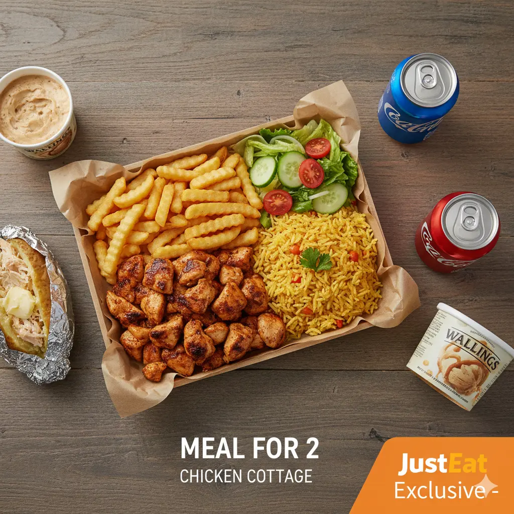 JustEat Exclusive- Meal for 2