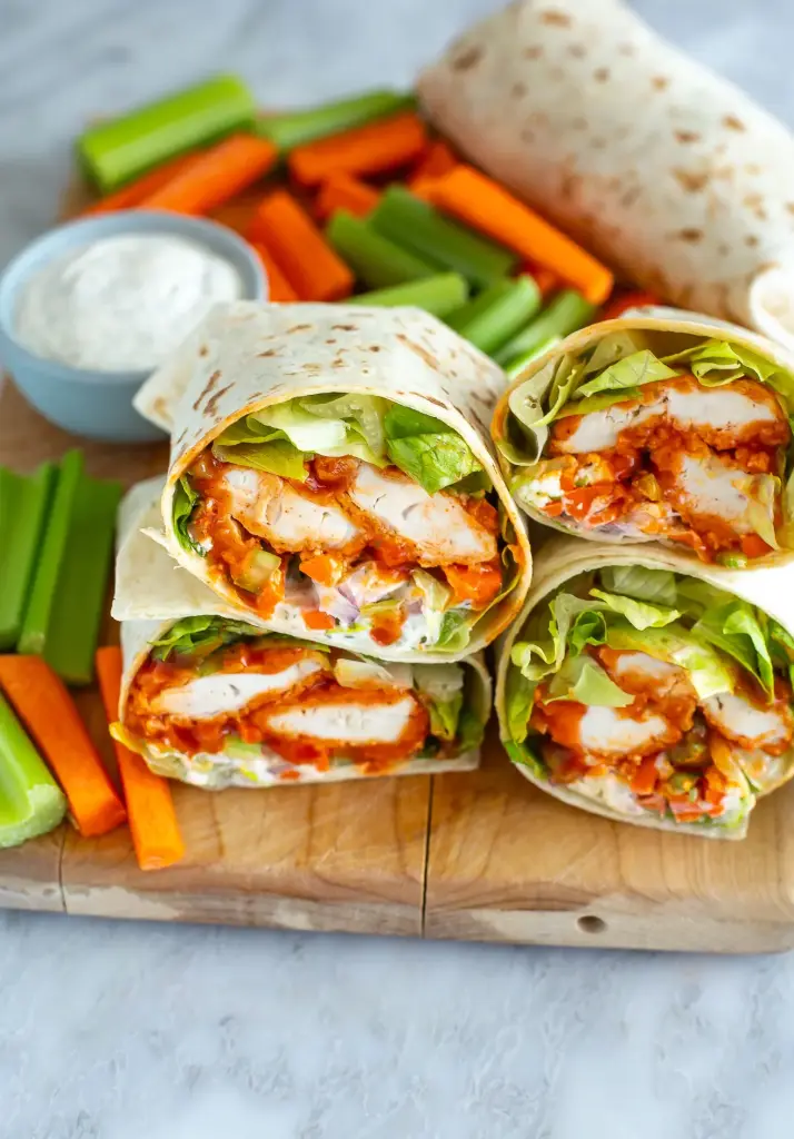 Spicy Chicken Wrap Meal